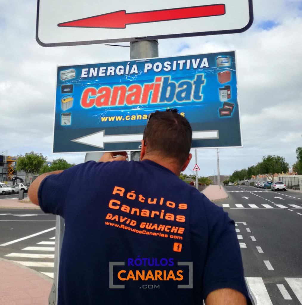 Letrero Publicitario - Canaribat