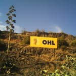 OHL valla publicitaria de obra en Canarias